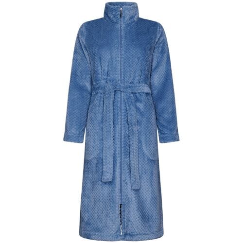 Pastunette Duurzame fleece badjas blauw Blauw vrouw S