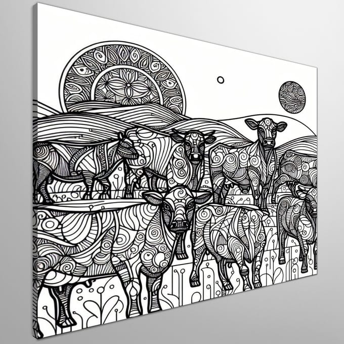 Kunstprint | Wanddecoratie | Canvas | 30 × 30 cm