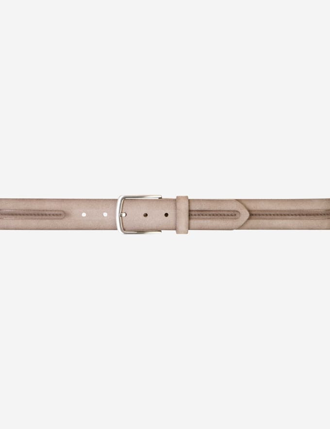 Brax Heren Riem  Style HEREN RIEM taupe, lichtbruin, maat 105