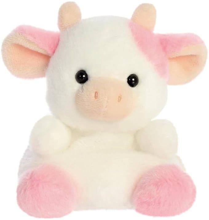 Palm Pals Aardbei Koe Pluche Knuffel 15 cm