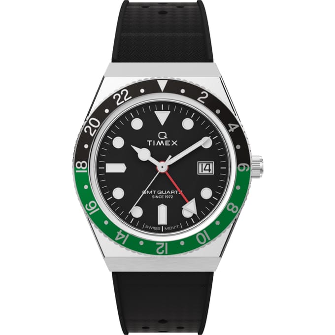 Timex Diver Inspired TW2W57500 Horloge - Rubber - Zwart - Ø 38 mm