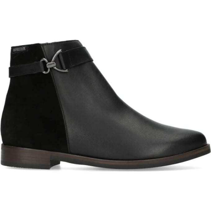 Mephisto Houria - dames laars - Zwart - maat 35.5 (EU) 3 (UK)