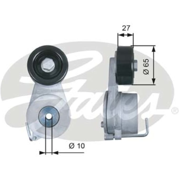 Spanpoelie, V-riem DriveAlign GATES T39275