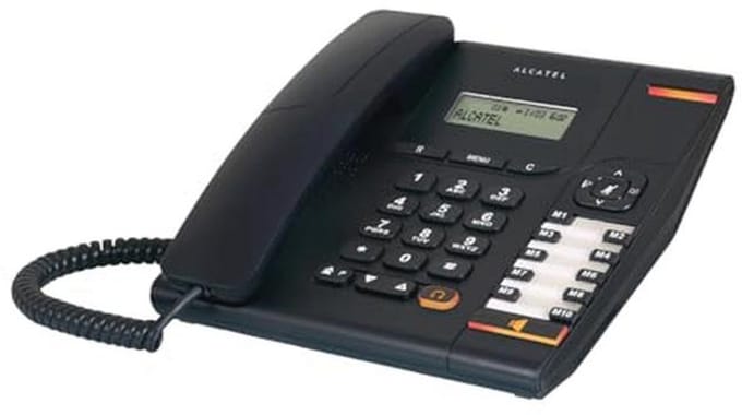 Temporis 580 telefoon, zwart