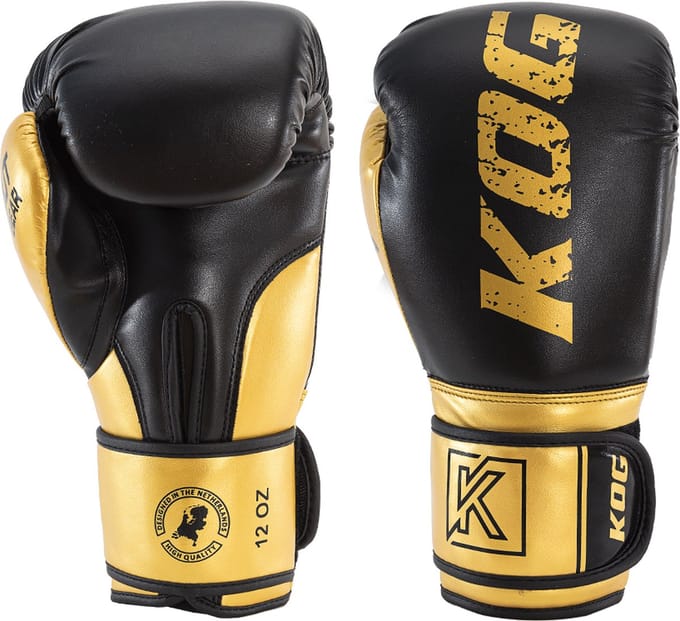 Knockout Gear Bokshandschoenen Zwart/Goud - 8 oz