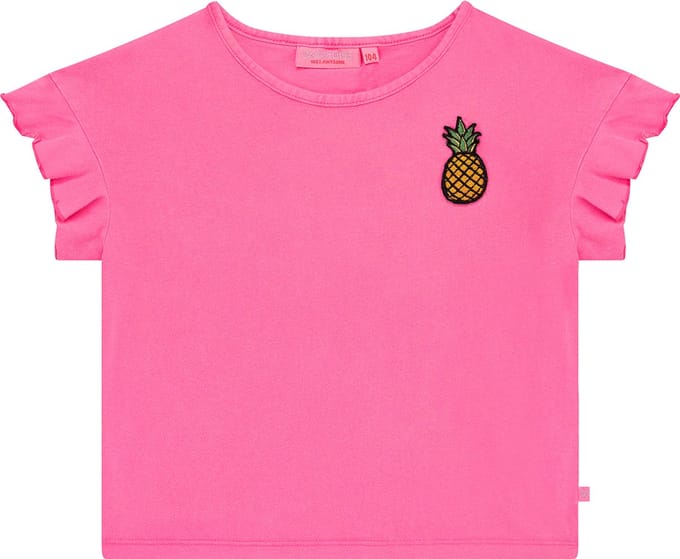 Someone OONA-SG-02-E Meisjes T-shirt - FLUO PINK