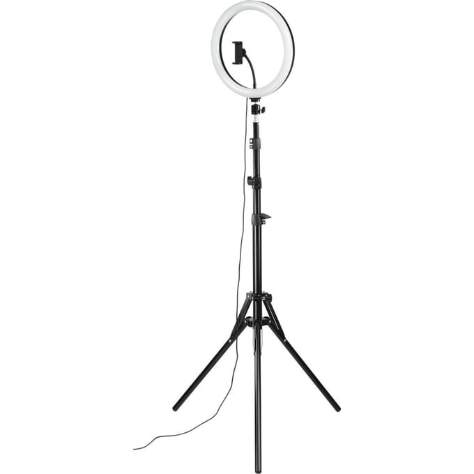 Hama Ringlamp met statief - t/m 215 cm - Ø 30 cm