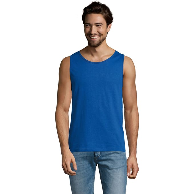 SOLS Heren Justin Tank Top (Koningsblauw)