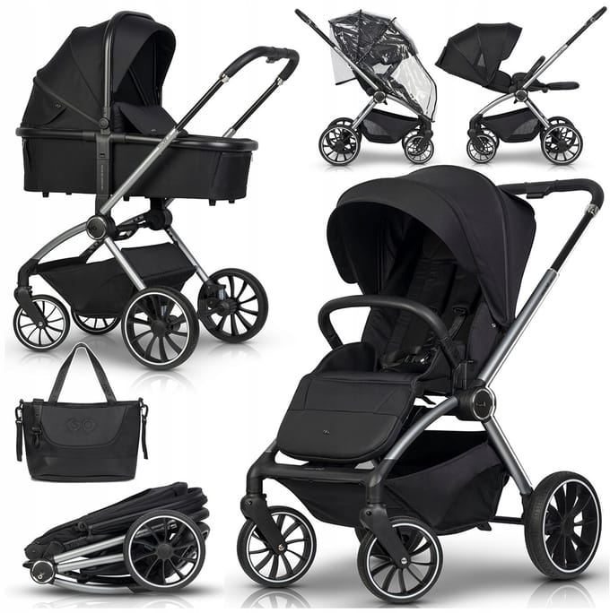 EasyGo Giro 3-in-1 kinderwagen: rijstwieg, kinderwagen & accessoires