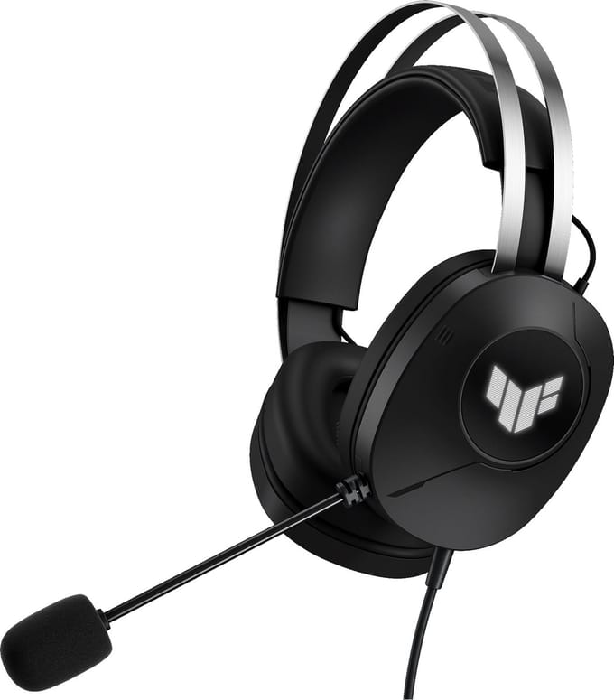 ASUS TUF Gaming H1 Gen II Headset Bedraad Hoofdband Gamen USB Type-A Zwart