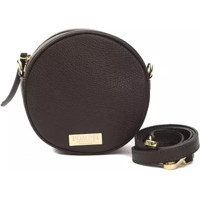 Ronde Leren Crossbody Model Po5814