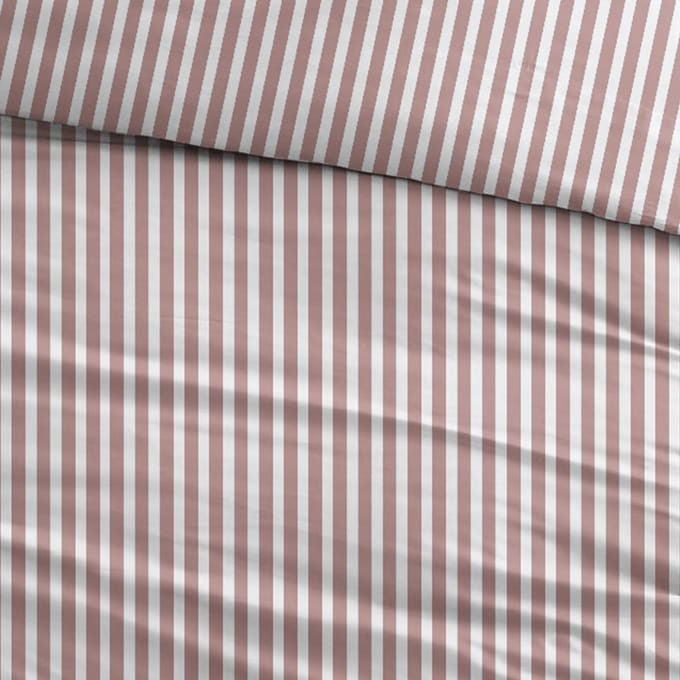 Sleepnight Dekbedovertrek Flanel Iris Roze - 270 x 200/220 cm + 2 kussenslopen - [Roze]