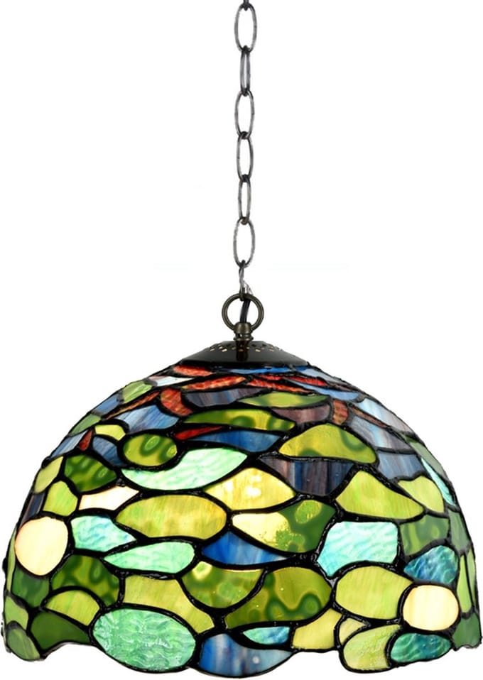 Tiffany Hanglamp Hortensia - Art Deco Trade