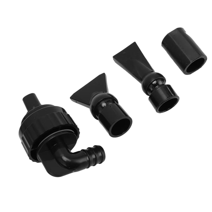 Aquarium Eendenbek Multifunctionele Wateruitlaat Pijpfitting Flexibel Plastic Aquarium Wateruitlaat black