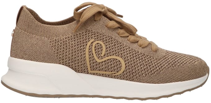La Strada Sneaker Goud Knitted - Damesschoenen - Maat - 37