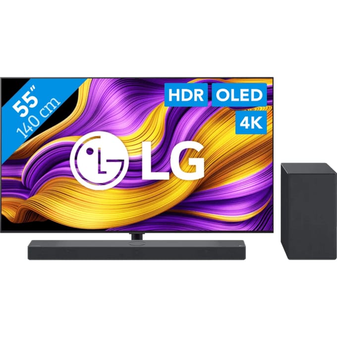 LG 55" OLED EVO G56 4K (2025) + LG DSC9S