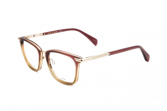 Rag & Bone RNB8001 Violet 51/19/145 MAN Brilmonturen