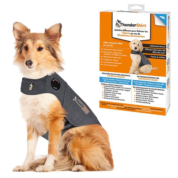 Thundershirt L - Nº1 Ontspannend vest voor gestreste honden - Direct rustgevend - Eenvoudig in gebruik - Zachte methode