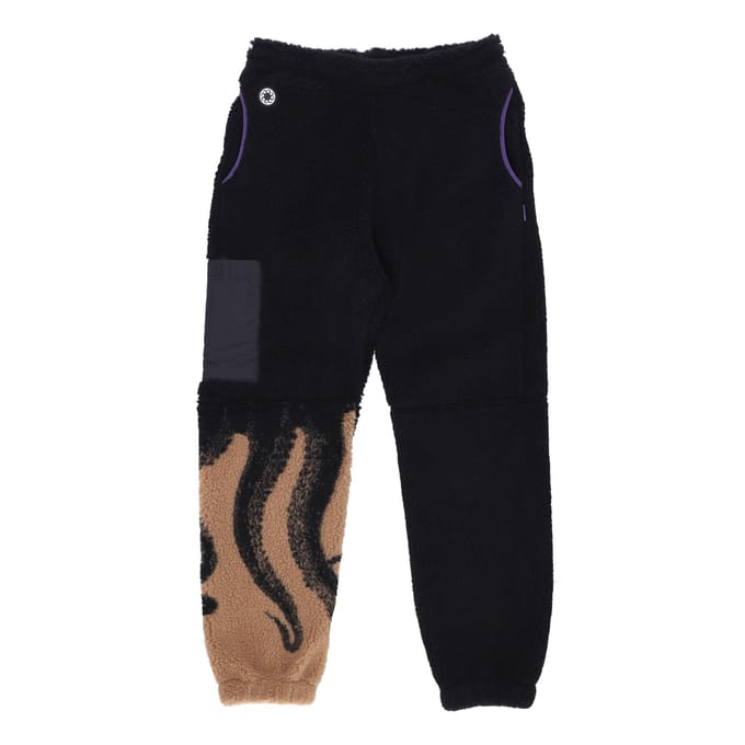 Zijwaartse sherpabroek heren beige