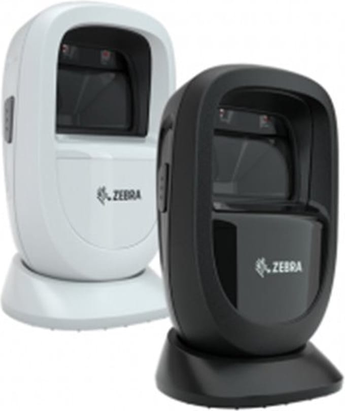 Zebra locking mount, white