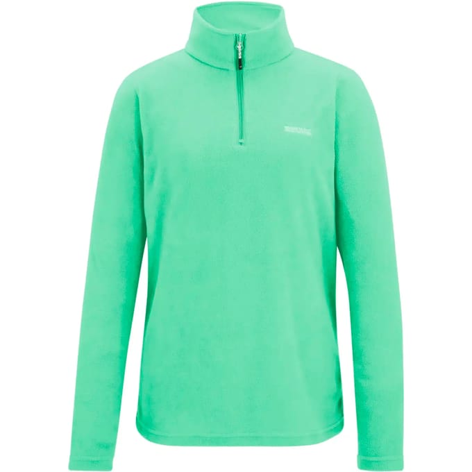 Lichtgewicht Sweethart fleece wandeljas voor dames met halve rits