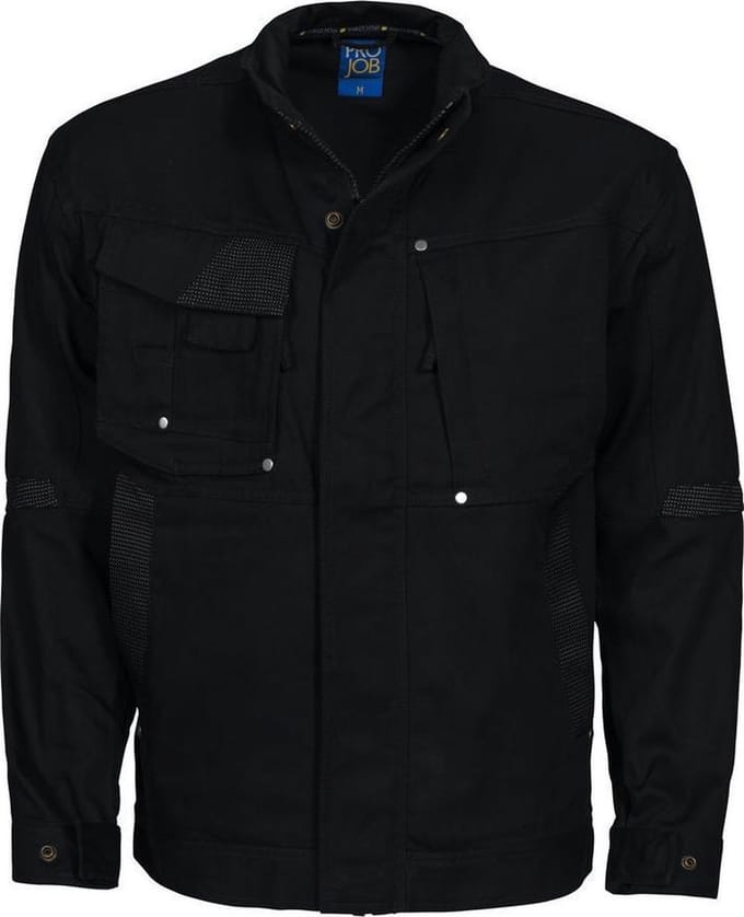 ProJob 5414 CANVAS VEST 645414 - Zwart - S