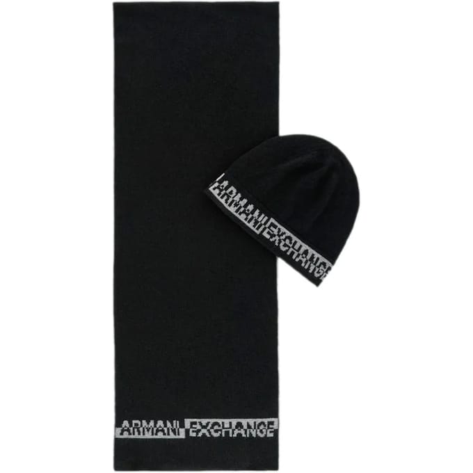 Armani Exchange herensjaal met kenmerkende stijl