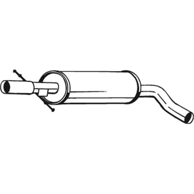 Voorpijp BOSAL 105-505