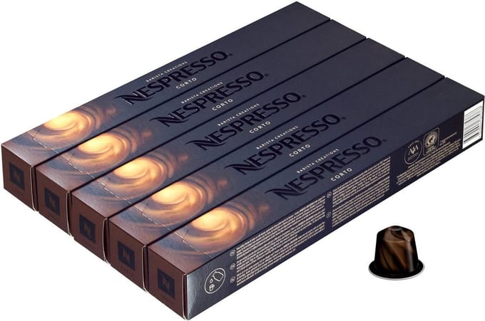 Nespresso cups  - Koffie capsules - Corto - 5 x 10 stuks