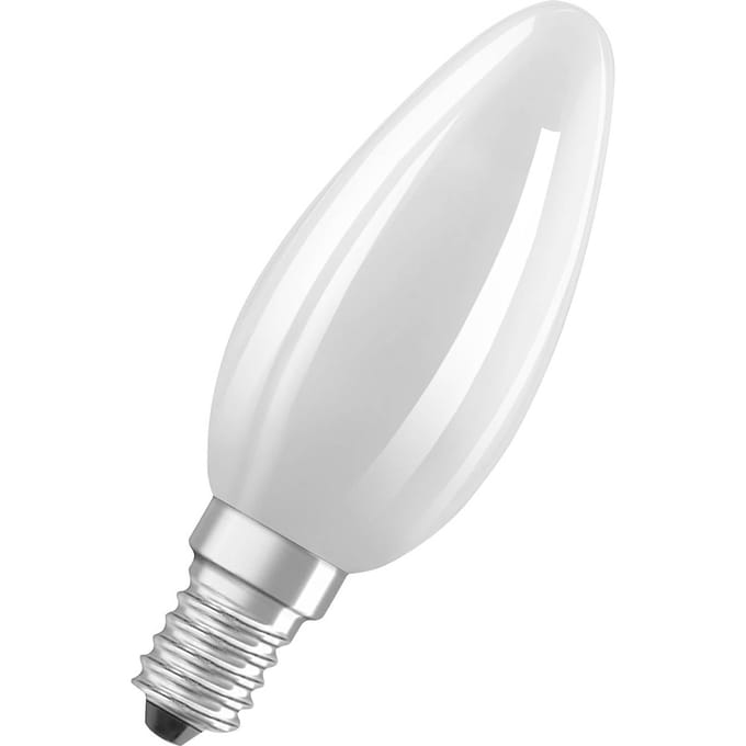OSRAM Classic LED kaars E14 B40 2,5W 827 mat-wit