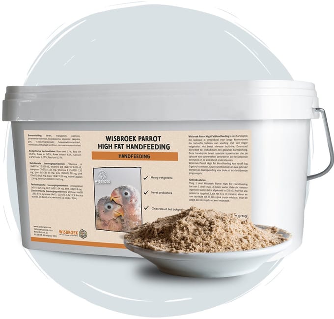 Wisbroek Parrot High Fat Handfeeding (3000 gram)