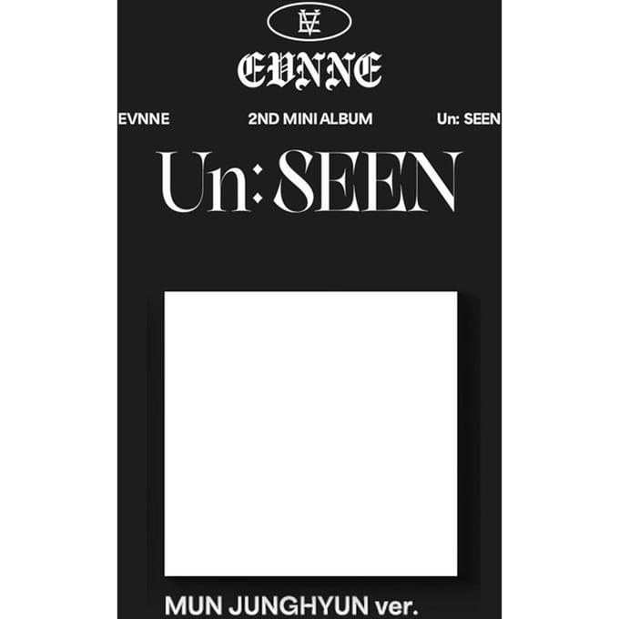 EVNNE [Un: GEZIEN] Digipack VER. Random ver.(1ea) black