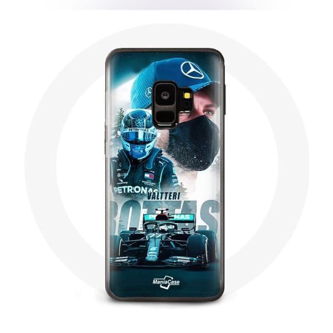 Case voor Samsung Galaxy S9 Formule 1 Valtteri Bottas Finse coureur
