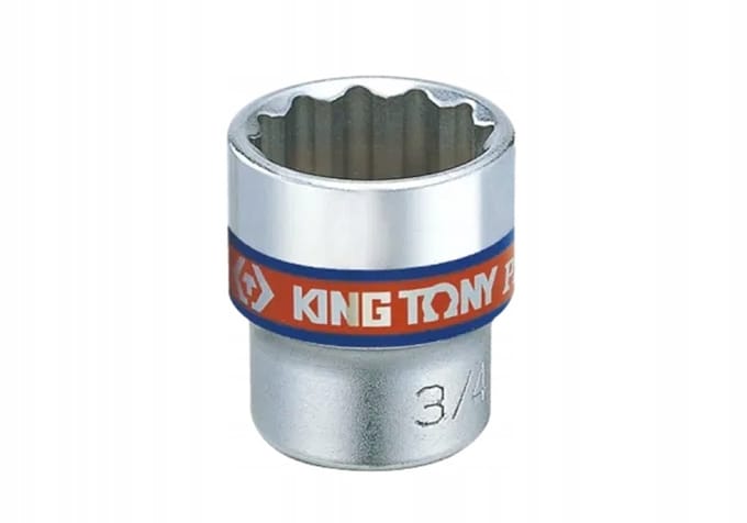 King Tony 3/8" Dopsleutel 5/16" 12-kant Cr-V 27mm
