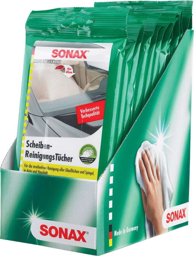 Sonax Ruitenreinigingsdoek - 10 stuks