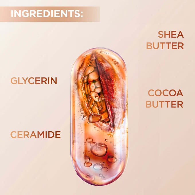 Garnier Ceramide and Cocoa Hand Body Bundle