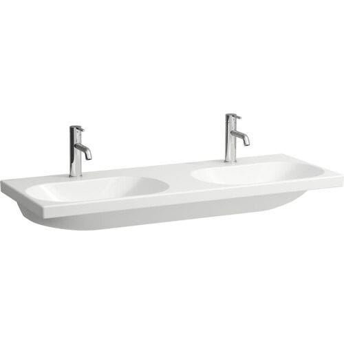 LAUFEN LUA double washbasin 120 x 46 cm with tap hole, without overflow H8140810001561