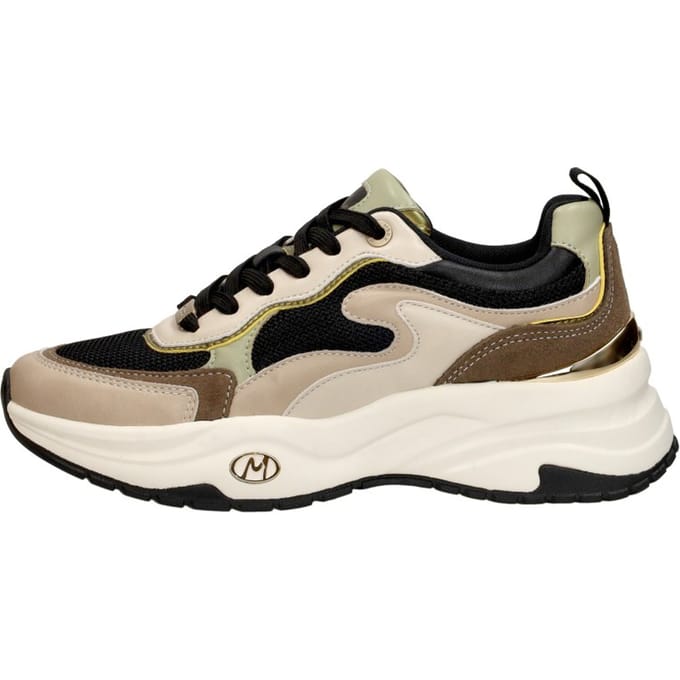 Mexx Sneaker Palma Ora Gebroken Wit/zwart - Dames - Maat 36