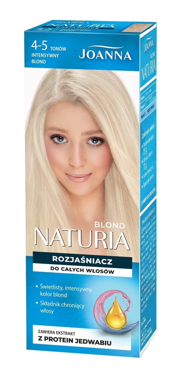 Joanna - Naturia Blond Lightener For Whole Hair 4-5 Tones