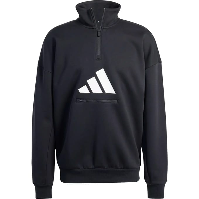 1/2 rits sweater adidas Future Icons 3-Stripes