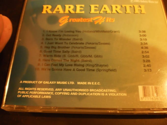Rare Earth - Greatest Hits (CD)