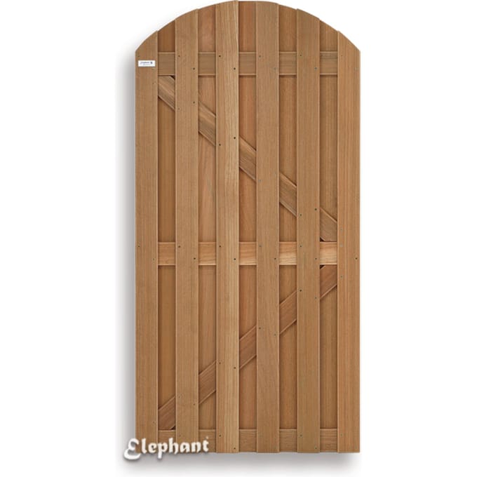Tuinpoort hardhout toog 90x180cm