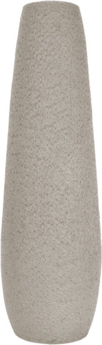 Present Time Vaas Elegance - Polyresin - Large - Warm Grijs - Ø19x61cm