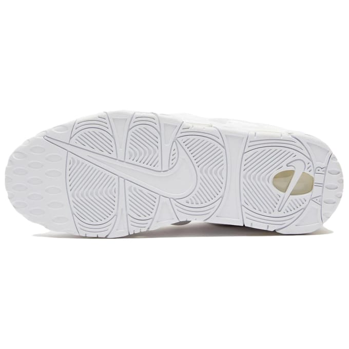 Nike Air More Uptempo Low Triple White Heren Sneakers FZ3055-100 38 white