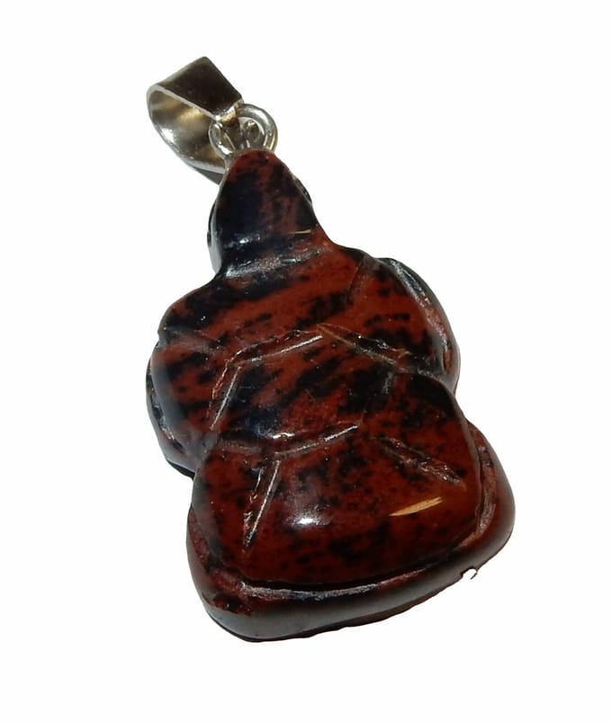 Schildpad Hanger Mahonie Obsidiaan
