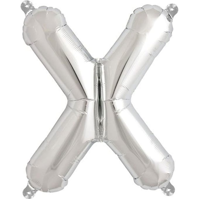 Folieballon "Letter" - Letter "X"