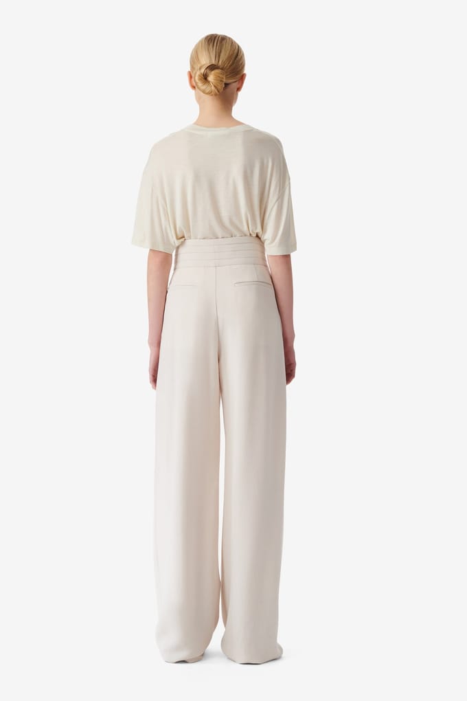 IRO Paris Jeon Trouser Ecru Taglia: 36 | Pantaloni da completo Outlet | Donna | Marrone