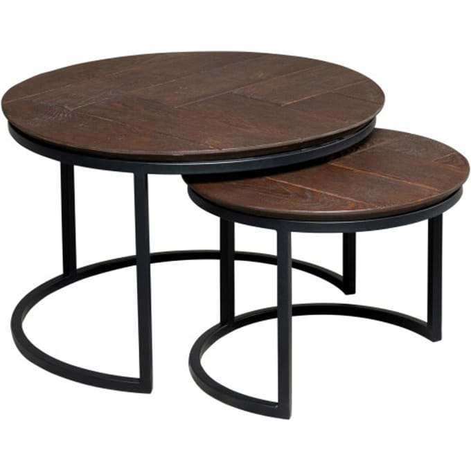 Starfurn - Salontafel Otik - Bruin - 70x70x45 cm