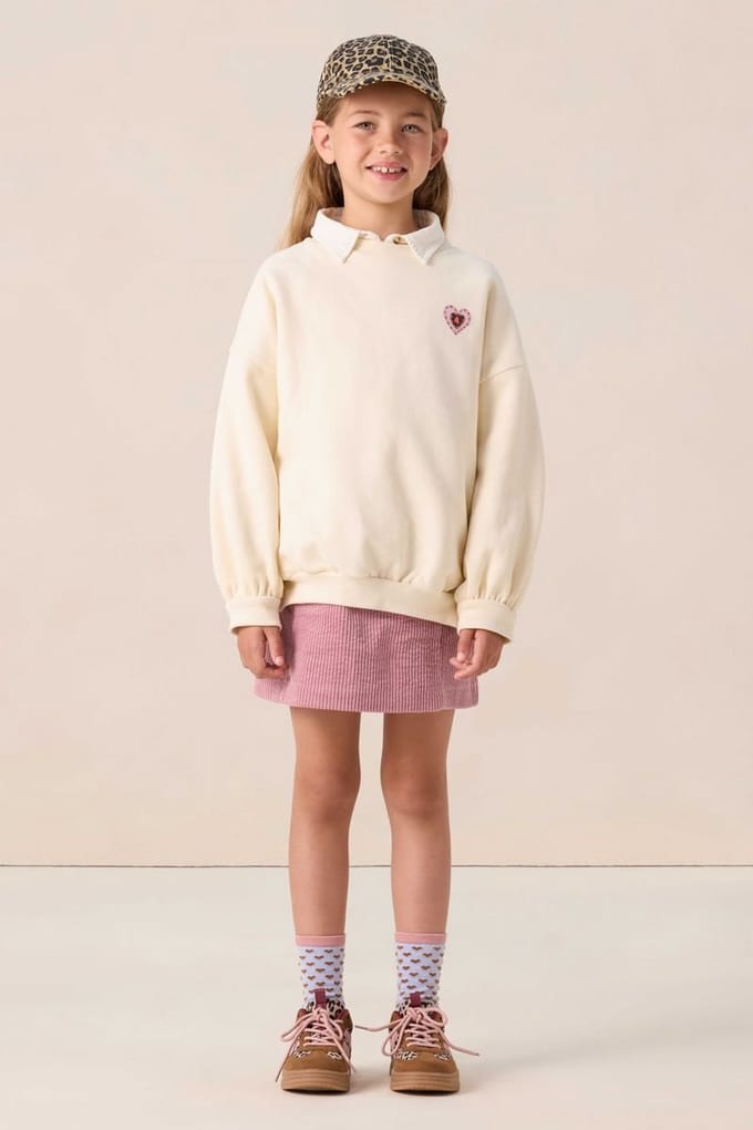 Sissy-Boy - Witte sweater met embroidery