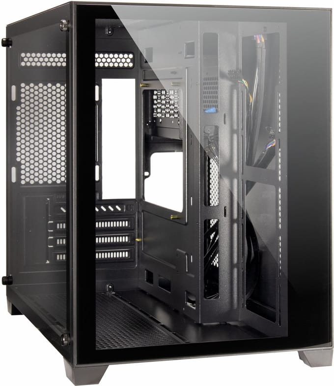 Inter-Tech C-501 Aspect Zwart
